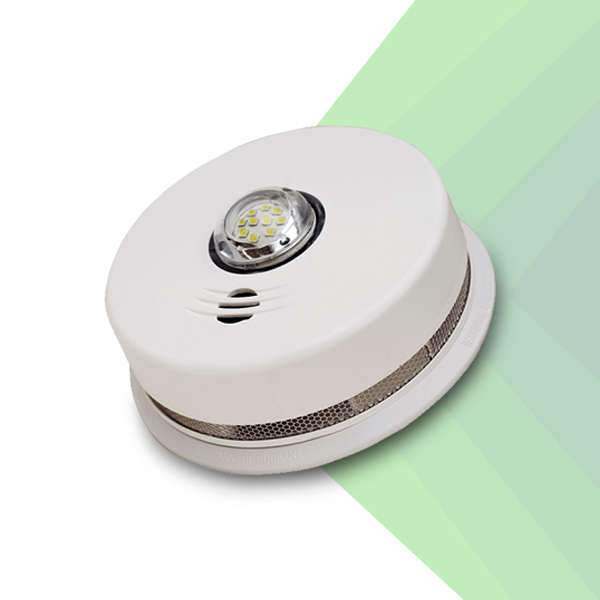 Kidde 3 in 1 Smoke, CO & Strobe Combo Hardwired Canadian Hearing